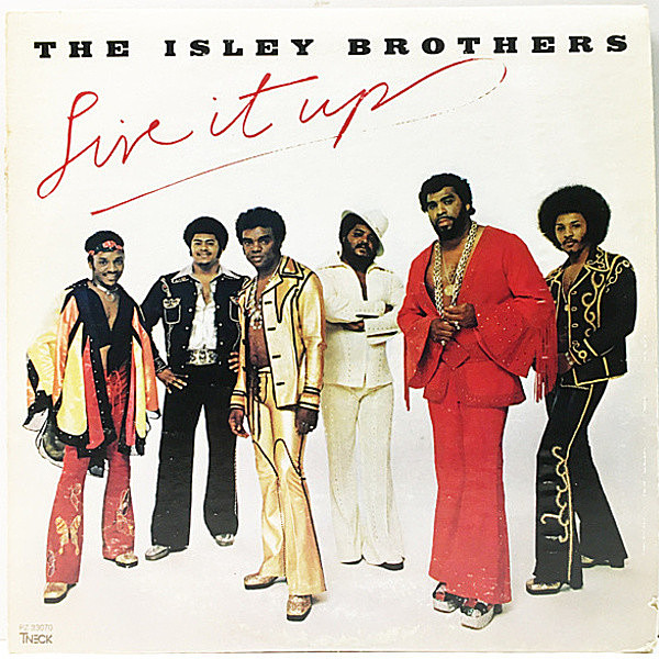 レコードメイン画像：良好盤!! 初版 PZ規格 USオリジナル ISLEY BROTHERS Live It Up ('74 T-Neck) 良質メロウ～ファンキー路線まで最高！ドラムブレイク