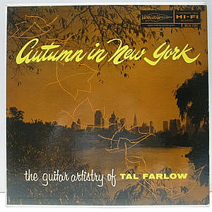 レコード画像：TAL FARLOW / Autumn In New York (Artistry Of)