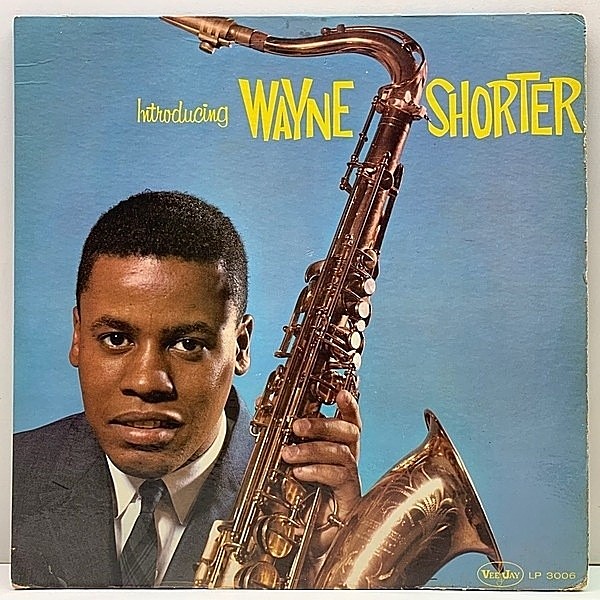 レコードメイン画像：良好!! MONO 1stマルーン 深溝 USオリジナル WAYNE SHORTER Introducing ('59 Vee Jay) 初リーダー作 Lee Morgan, Wynton Kelly ほか