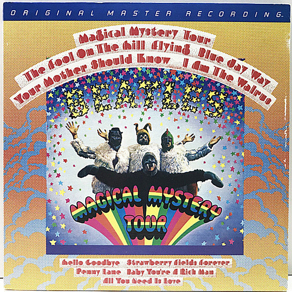 レコードメイン画像：極美盤!! MOBILE 高音質 オリジナル THE BEATLES Magical Mystery Tour (MFSL 1-047) モービル AUDIOPHILE レア LP