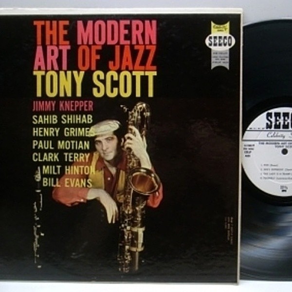 レコードメイン画像：プロモ MONO 美品 Bill Evans 他 TONY SCOTT Modern art of jazz