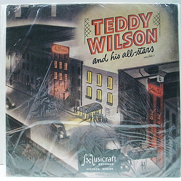 レコードメイン画像：MONO SEALED 未開封!! TEDDY WILSON And His All Stars w./MAXINE SULLIVAN 初期'40sの好セッション!!