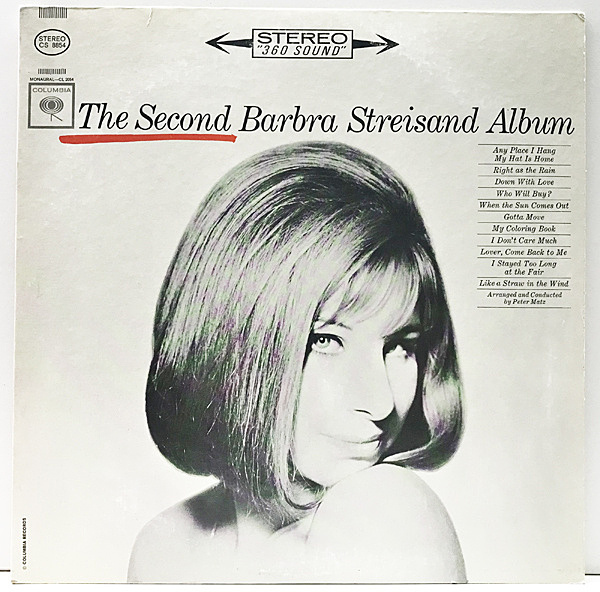 CSR’84年　旧規格35DP-161　バーブラ・ストライザンド　ヒッツ2 The First Pressing CD Collection: Barbra Streisand