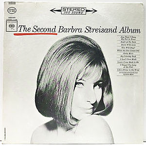 レコード画像：BARBRA STREISAND / The Second Barbra Streisand Album