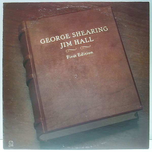 レコードメイン画像：知的なインタープレイ！美品 USオリジナル GEORGE SHEARING / JIM HALL First Edition ('82 Concord) ジョージ・シアリング ジム・ホール