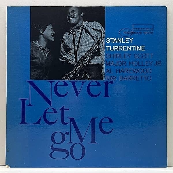 レコードメイン画像：オリジナル【MONO NEWYORK DG】STANLEY TURRENTINE Never Let Me Go (Blue Note BLP 4129) VANGELDER刻印 耳 コーティング