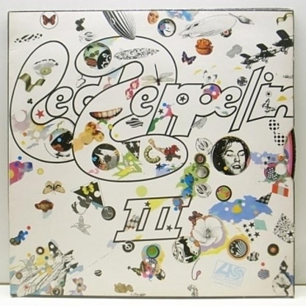 レコードメイン画像：激レア【Peter Grant表記 初回マト5】UK 完全オリジナル LED ZEPPELIN III (Atlantic 2401002) 英 初回プレス