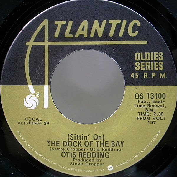 レコードメイン画像：美盤!! 7インチ OTIS REDDING (Sittin' On) The Dock Of The Bay / My Lover's Prayer オーティス・レディング 名曲