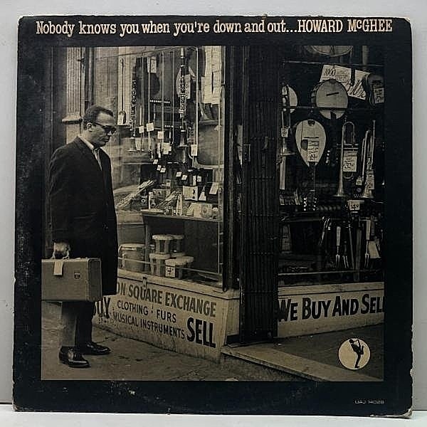 レコードメイン画像：MONO オリジナル HOWARD McGHEE Nobody Knows You When You're Down And Out (UAJ 14028) w/ Jimmy Jones, Larry Ridley, Art Taylor