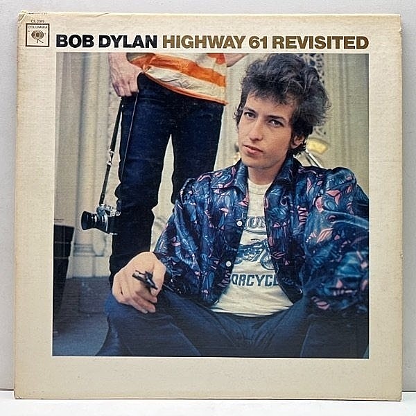 レコードメイン画像：レアな美盤!! MONO 2eye US 完全オリジナル BOB DYLAN Highway 61 Revisited ('65 Columbia) 追憶のハイウェイ 61 米 初回 モノラル