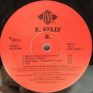ジャマイカ盤R＆B　R kelly step 7inch R. KELLY / R. (LP) / Jive | WAXPEND RECORDS