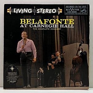 レコード画像：HARRY BELAFONTE / At Carnegie Hall