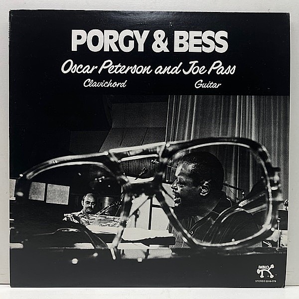 レコードメイン画像：美盤!! USオリジナル OSCAR PETERSON / JOE PASS Porgy & Bess ('76 Pablo) 異色のアコースティックで聴かすガーシュウィン集 米 LP 原盤