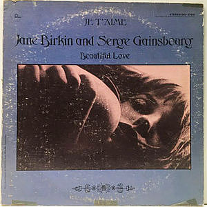 レコード画像：JANE BIRKIN / SERGE GAINSBOURG / Je T'Aime (Beautiful Love)