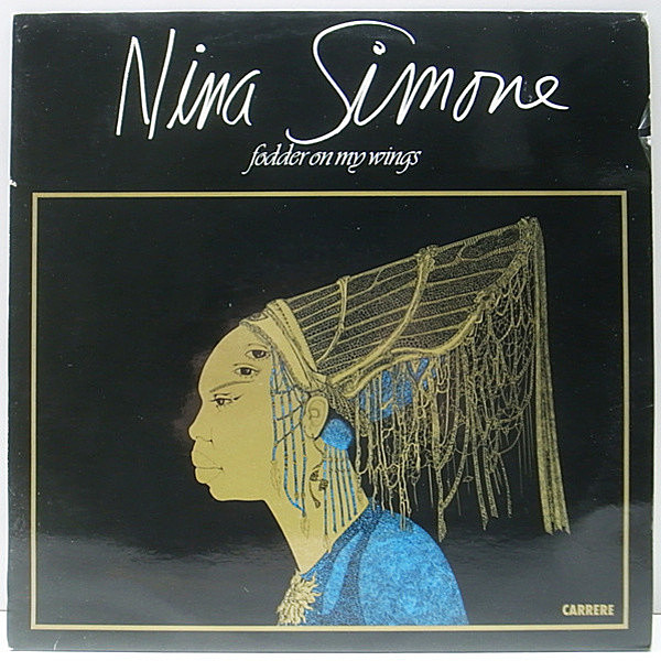 レコードメイン画像：美盤 FRANCE ONLY (仏) オリジナル NINA SIMONE Fodder On My Wings ('82 Carrere) レアグルーヴ 希少盤 ニーナ・シモン 傑作アルバム LP