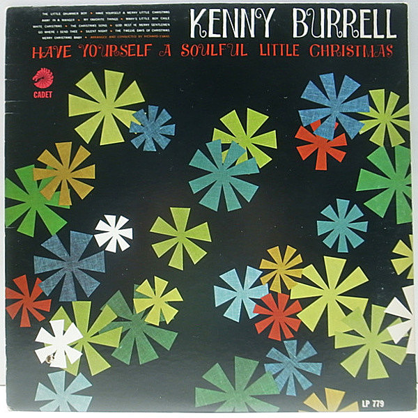 レコードメイン画像：MONO オリジナル KENNY BURRELL Have Yourself A Soulful Little Christmas ('66 Cadet) バレルのプレイを存分に堪能できるクリスマスLP