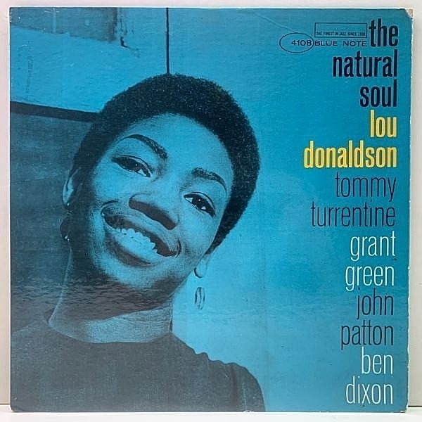 レコードメイン画像：美盤!音抜群! [MONO, NEWYORK, RVG, 耳] USオリジナル LOU DONALDSON Natural Soul (Blue Note 4108) Grant Green, John Patton ほか