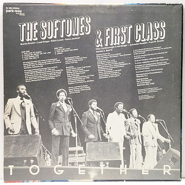 人気のファッションブランド！ FIRST / SOFTONES CLASS WAXPEND | Way Park / (LP) Together / 洋楽