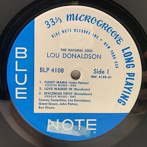 LOU DONALDSON / The Natural Soul (LP) / Blue Note | WAXPEND LOU DONALDSON / The Natural Soul (LP) / Blue Note | WAXPEND