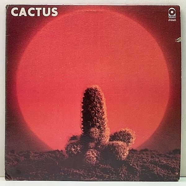 レコードメイン画像：レアな美盤!! USオリジナル 初版BROADWAYアド CACTUS S.T ('70 ATCO) カクタス 1st『ツェッペリンへのアメリカからの回答』米 初回プレス