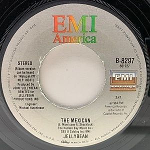 レコード画像：JELLYBEAN / Sidewalk Talk / The Mexican