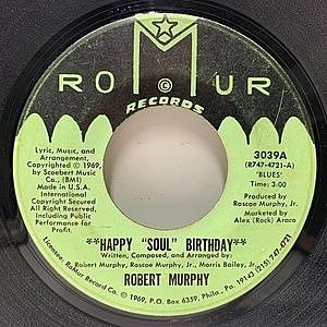 レコード画像：ROBERT MURPHY / Happy "Soul" Birthday
