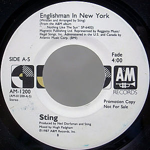 レコード画像：STING / Englishman In New York