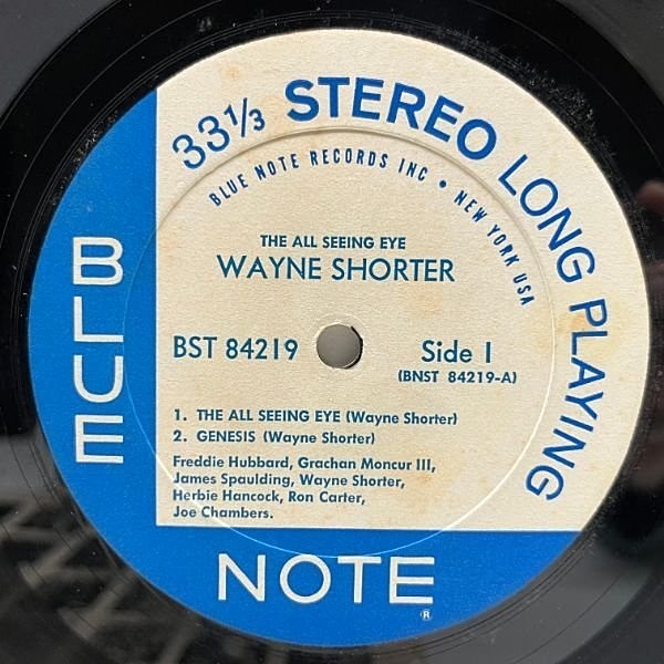 WAYNE SHORTER / The All Seeing Eye (LP) / Blue Note | WAXPEND RECORDS