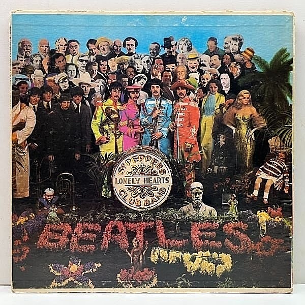 レコードメイン画像：良再生!! MONO 虹ラベ USオリジナル THE BEATLES Sgt. Pepper's Lonely Hearts Club Band ('67 Capitol) 初回 米 モノラル LP