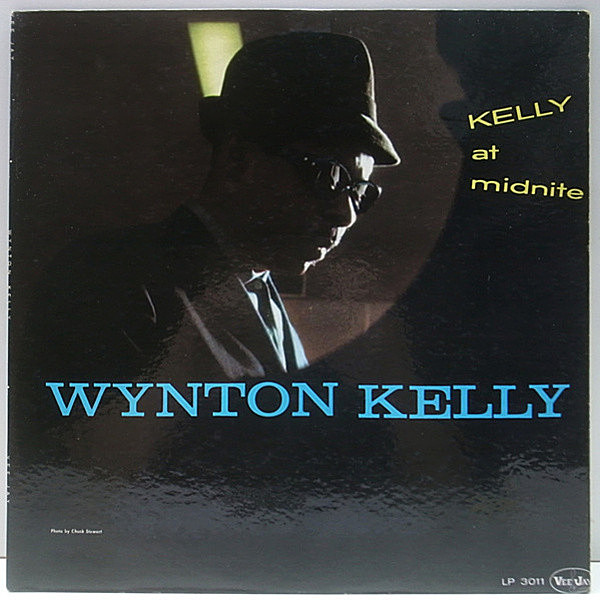 レコードメイン画像：美品 深溝 MONO 完全オリジナル WYNTON KELLY Kelly At Midnight [Midnite] ('60 Vee Jay) Paul Chambers, Philly Joe Jones