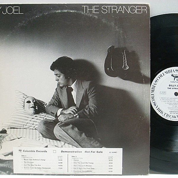 レコードメイン画像：激レア・白プロモ RL刻印 (BOB LUDWIG) US 完全オリジナル BILLY JOEL Stranger ('77 Columbia) WHITE PROMO ビリー・ジョエル 名盤