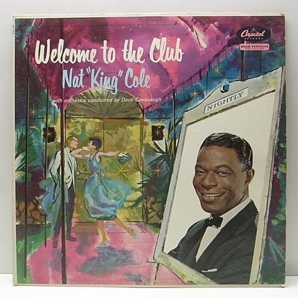 レコードメイン画像：MONO美盤!! USオリジ NAT KING COLE Welcome to〜 THAD JONES 他