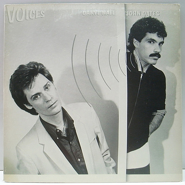 レコードメイン画像：良好!! RL刻印 (BOB LUDWIG) USオリジナル DARYL HALL & JOHN OATES Voices ('80 RCA) 手書きマト1A/1B MASTERDISK刻印もあり