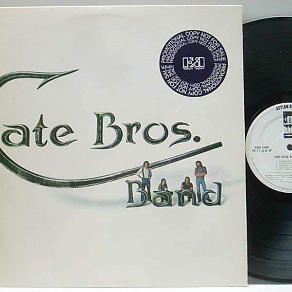 レコードメイン画像：美盤!! プロモ USオリジナル CATE BROS The Cate Bros. Band ('77 Asylum) アサイラム WHITE PROMO | Cates Gang