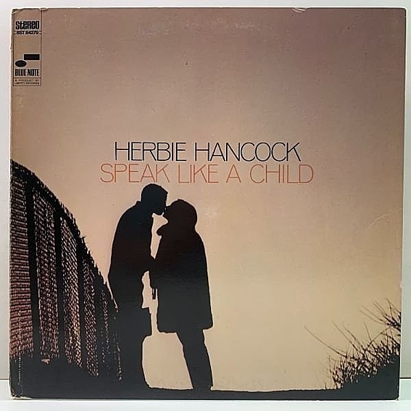 レコードメイン画像：プロモ 極美盤!! VANGELDER刻印 USオリジナル HERBIE HANCOCK Speak Like A Child ('68 Blue Note) ハービー・ハンコック 米 初回プレス