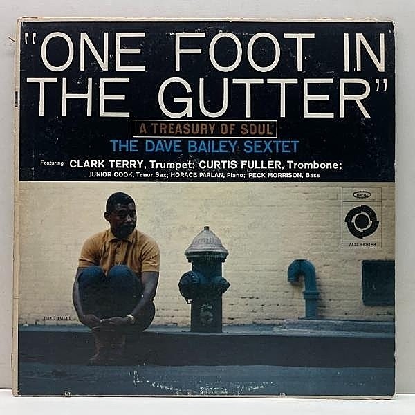レコードメイン画像：良好盤!! MONO 初版ストロボ 深溝 USオリジナル DAVE BAILEY One Foot In The Gutter ('60 Epic) w/ Horace Parlan, Curtis Fuller