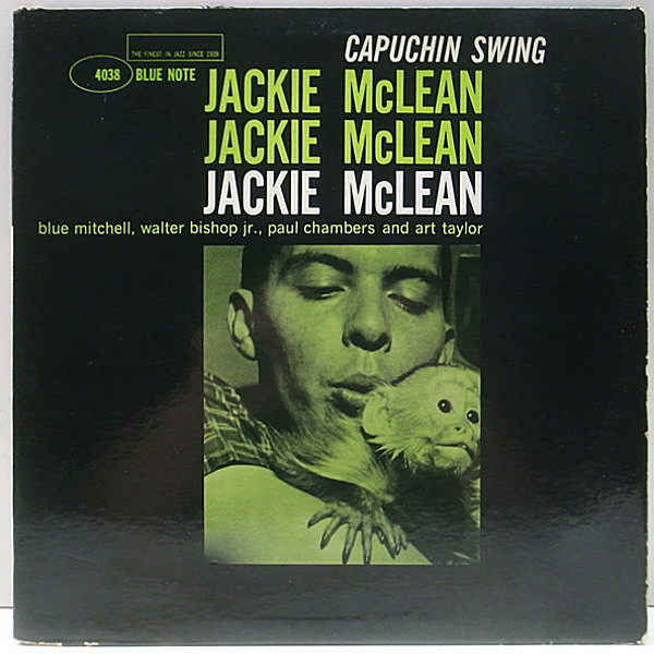 レコードメイン画像：47WEST MONO 両溝 JACKIE McLEAN Capuchin Swing ('60 Blue Note) Blue Mitchell, Walter Bishop Jr., Paul Chambers, Art Taylor