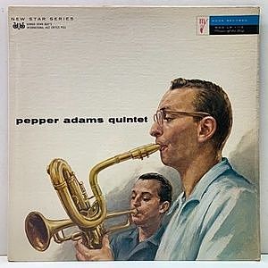 レコード画像：PEPPER ADAMS / Pepper Adams Quintet