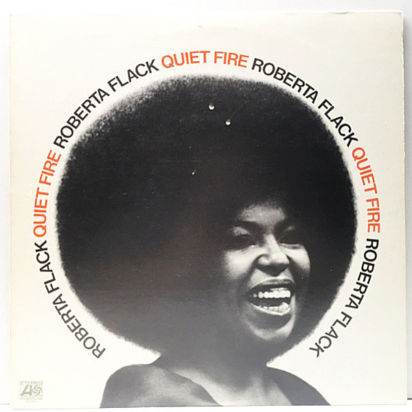 レコードメイン画像：美盤!! USオリジナル BROADWAYアドレス ROBERTA FLACK Quiet Fire ('71 Atlantic) Columbia [CRC, Club Edition] ロバータ・フラック Lp