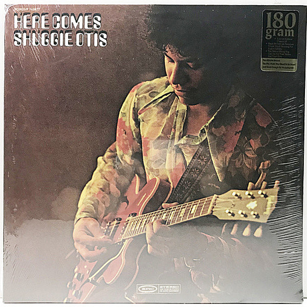 レコードメイン画像：シールド・未開封!! SHUGGIE OTIS Here Comes ～／1st デビュー作 (180g, Limited Edition) Hurricane, Bootie Cooler ほか