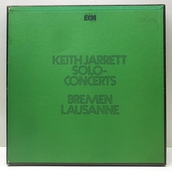 レコードメイン画像：美品 3LP BOX 箱 KEITH JARRETT Solo Concerts : Bremen / Lausanne ('73 ECM) 初のソロ・コンサート 名盤 JAPAN 国内