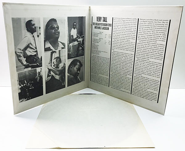 OSCAR PETERSON / MILT JACKSON / Very Tall (LP) / Verve