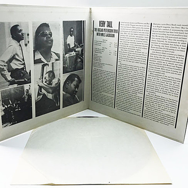 LPレコード　オスカー・ピーターソン&ミルト・ジャクソン ／ ヴェリー・トール LPレコード オスカー・ピーターソン&ミルト・ジャクソン