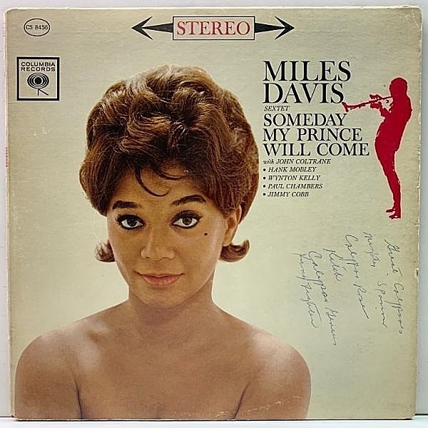 レコードメイン画像：1Aマト 6eye USオリジナル MILES DAVIS Someday My Prince Will Come ('61 Columbia CS 8456) JOHN COLTRANE, WYNTON KELLY ほか