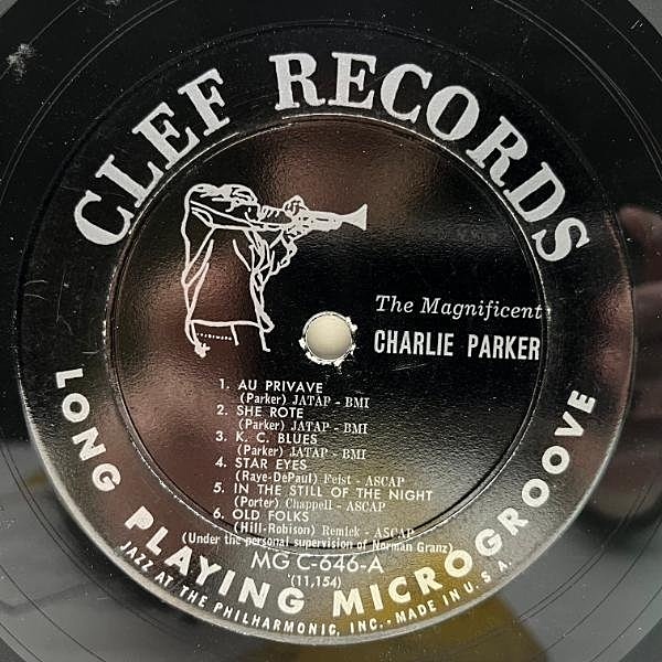 ☆廃盤 チャーリー・パーカー マーキュリー&クレフ 10インチLP