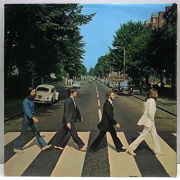 レコードメイン画像：激レア UK Orig LEFT林檎 H.M無 BEATLES Abbey Road 最初期 美品