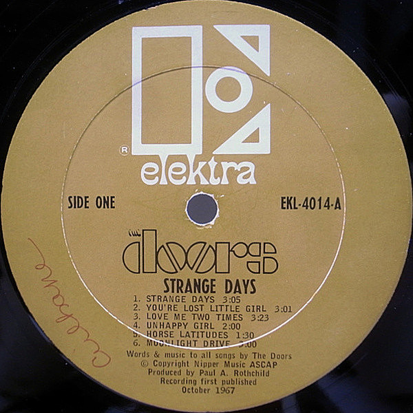 DOORS / Strange Days (LP) / Elektra | WAXPEND RECORDS