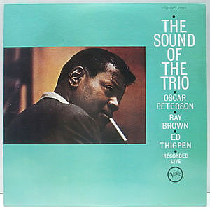 レコード画像：OSCAR PETERSON / RAY BROWN / ED THIGPEN / The Sound Of The Trio / ロンドン・ハウスのオスカー・ピーターソン