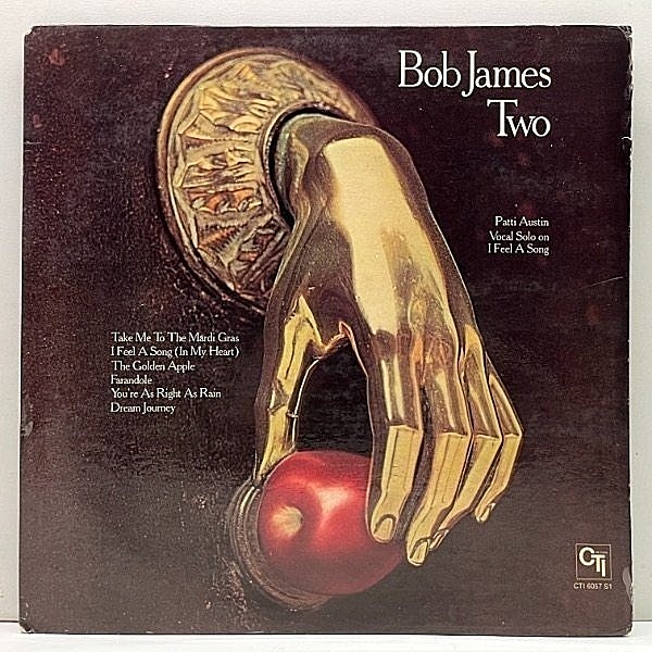 レコードメイン画像：【VANGELDER刻印・コーティング】USオリジナル BOB JAMES Two ('75 CTI) ドラムブレイク DJ PREMIER, ROYKSOPP ほか サンプリング ネタ宝庫