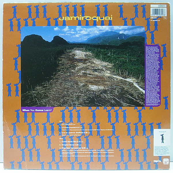 JAMIROQUAI / When You Gonna Learn (12) / Sony Square | WAXPEND RECORDS
